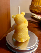 Load image into Gallery viewer, Bear &amp; Beehive Beeswax Candle
