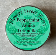 Peppermint Vanilla Lotion Bar I