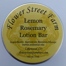 Load image into Gallery viewer, Lemon Rosemary Lotion Bar
