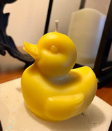 Duck Beeswax Candle