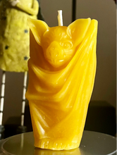 Load image into Gallery viewer, Bat Beeswax Candle
