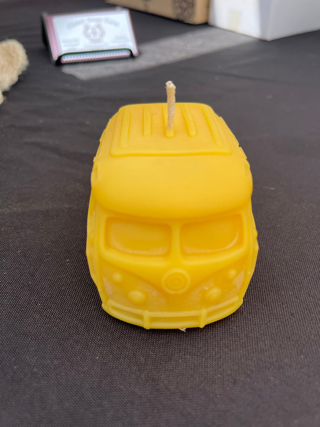 Bus Beeswax Candle