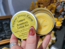 Load image into Gallery viewer, Lemon Rosemary Lotion Bar
