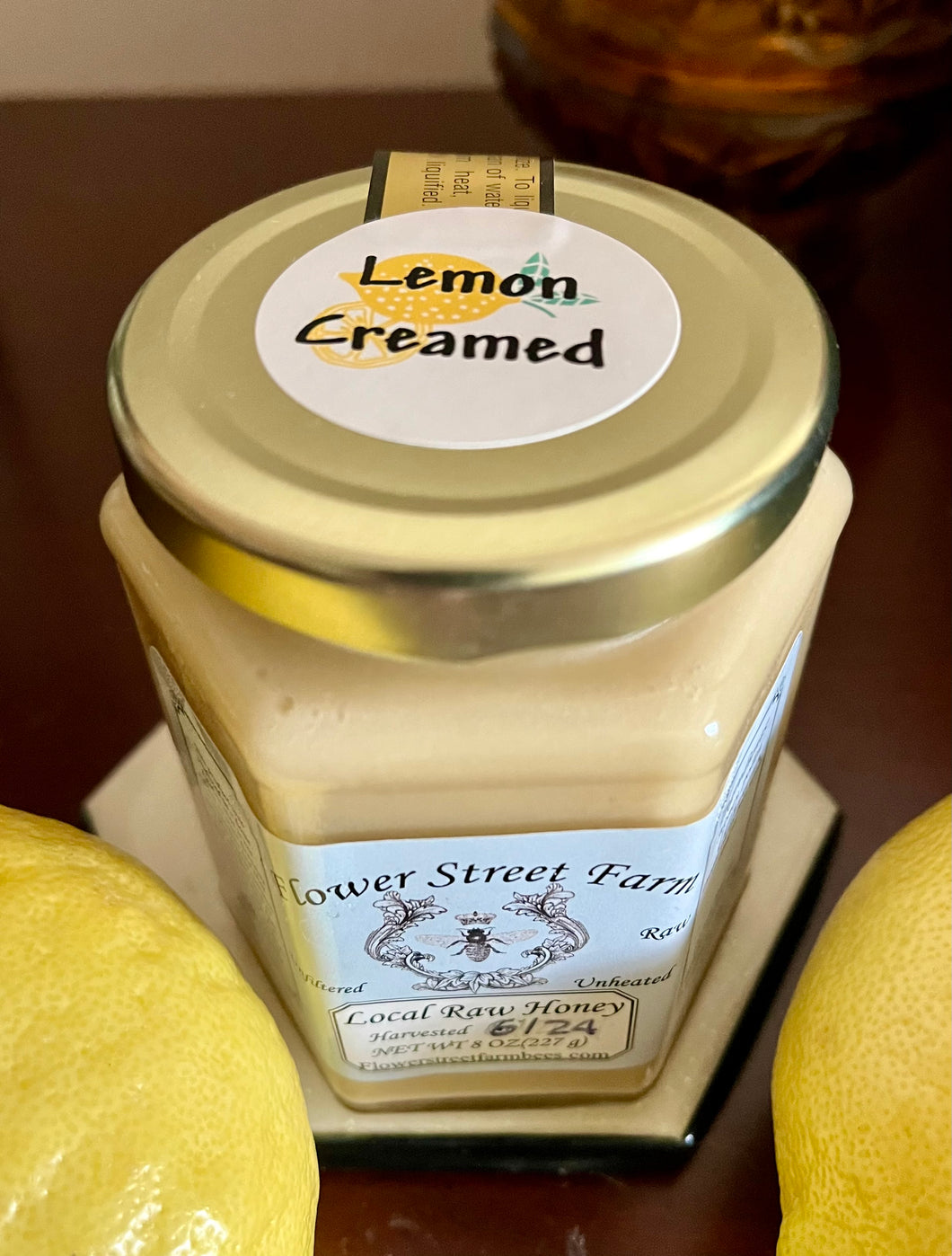 Lemon Creamed Honey