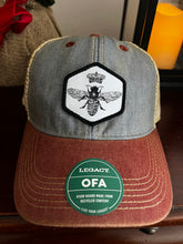 Load image into Gallery viewer, Bee Logo Trucker Hat
