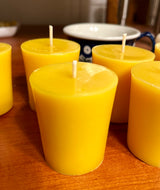 Votive: Beeswax Candle (single votive or set of 6)