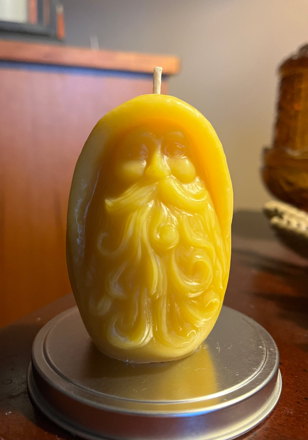 Father Winter Beeswax Candle