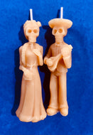 Dia de los Muertos Beeswax Candle Pair