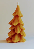 Evergreen Tree Beeswax Candle