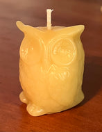 Woodland Owl Beeswax Candle