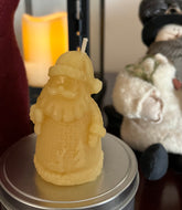 Santa Beeswax Candle